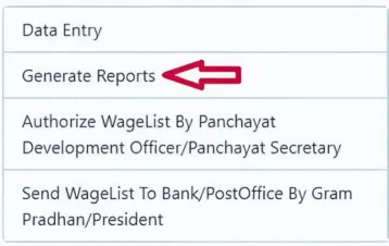 Generate Reports Generate Reports