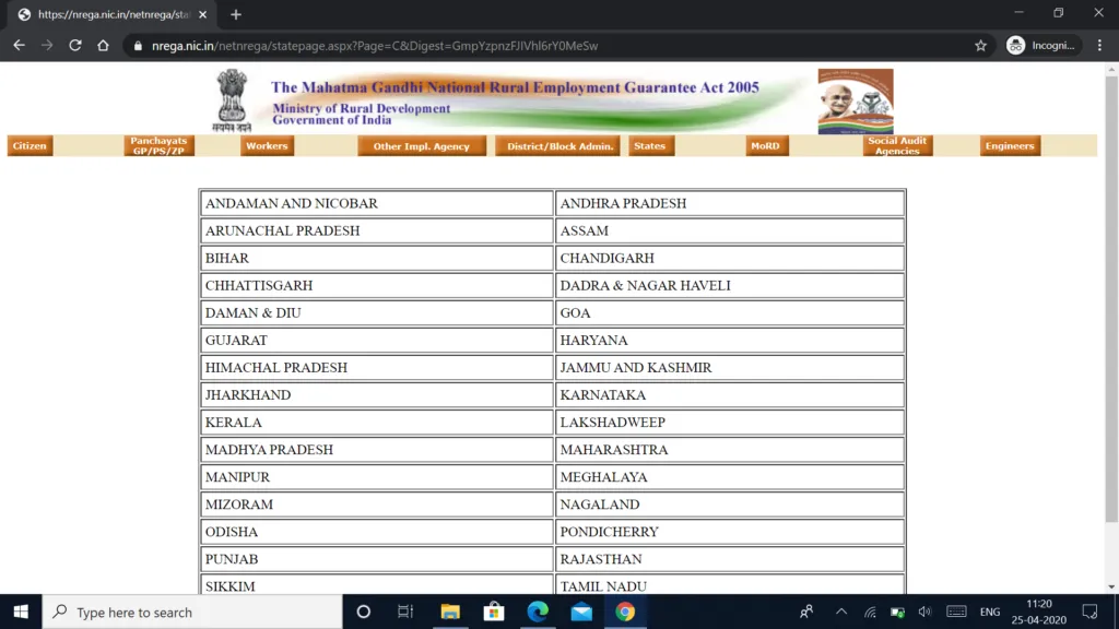 State Selection State Selection