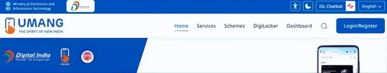 Umang Portal image Umang Portal image